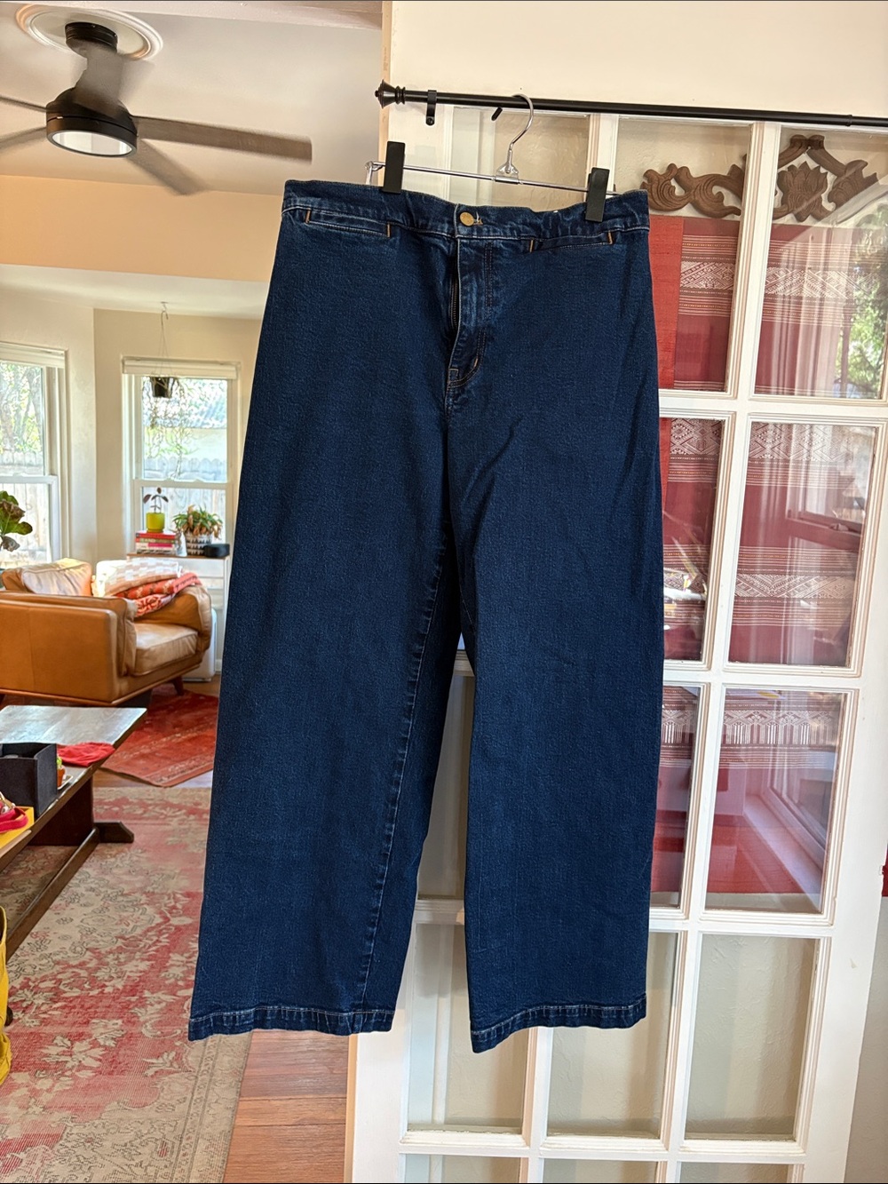 Madewell Emmett Wide-Leg Jean (Leffers Wash/30)